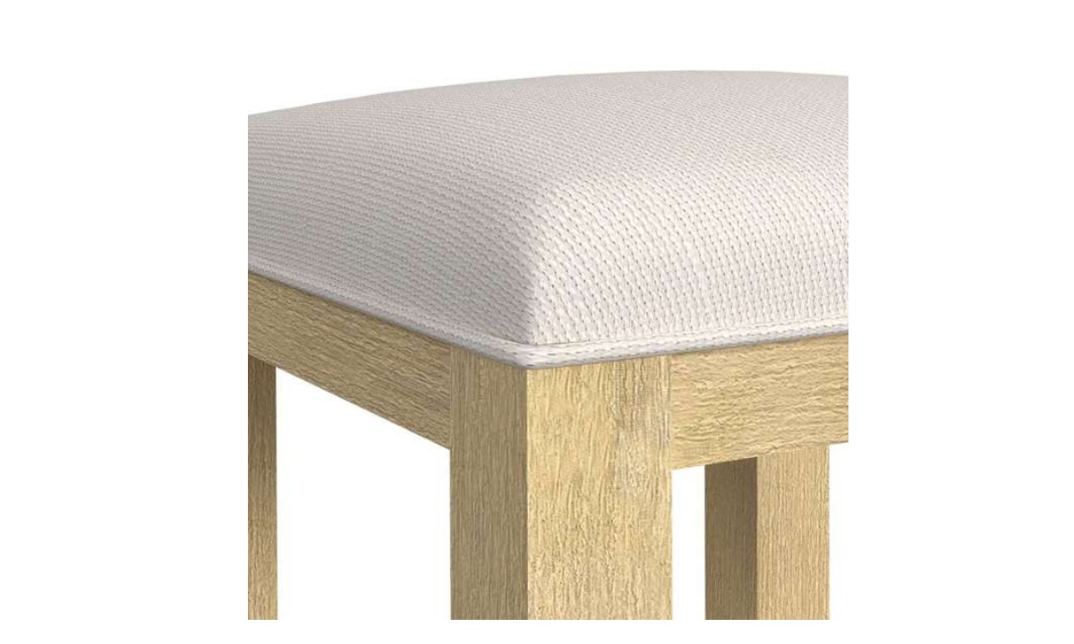 Ridgemont Dressing Table w/Stool - Natural - Image 6