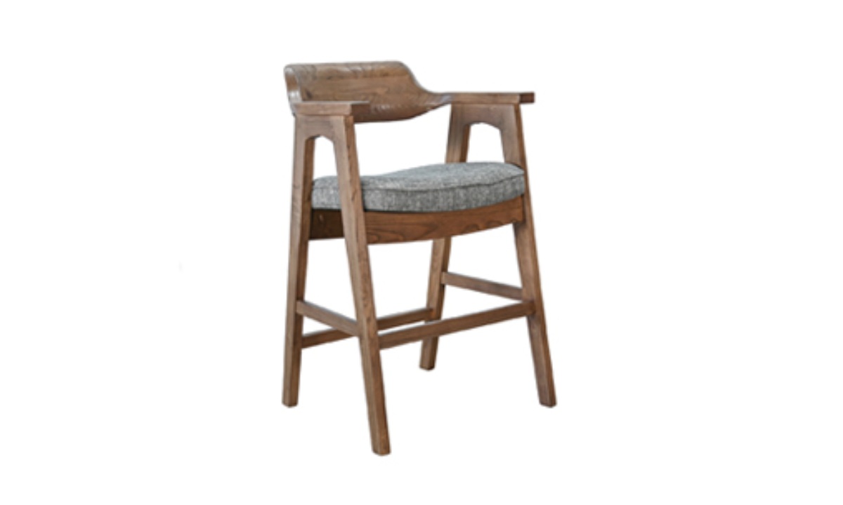 24" Wren Barstool w/Arms (1527CD-24) - Image 2