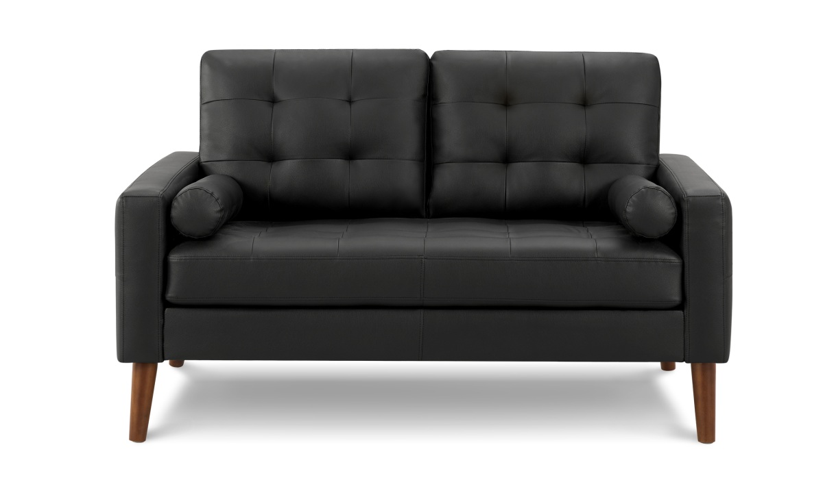 *Loveseat - Black PU (8J12A95) - Image 2