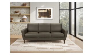 *Sofa - Brown PU (8J23A08)