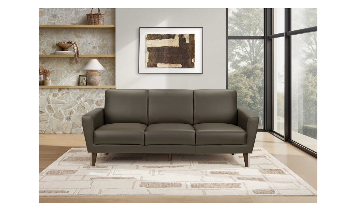 *Sofa - Brown PU (8J23A08)