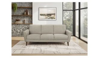 **Sofa - Light Brown Fabric (8J23L31)