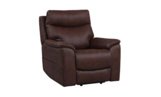*Abigail Power Lift Chair - Dark Brown