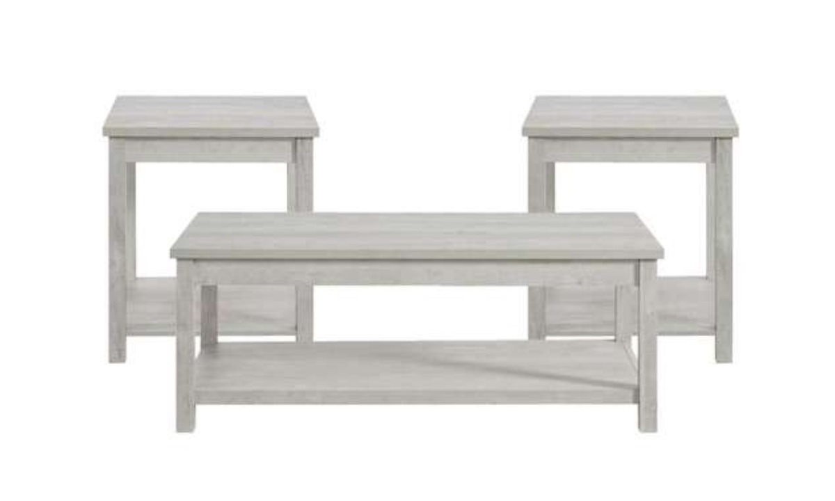 Eleanor Coffee and End Tables - Off White - Image 2