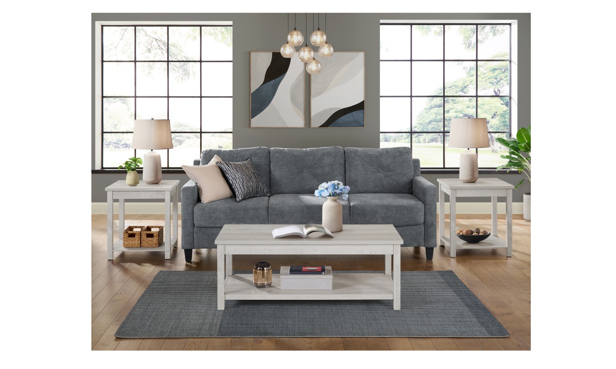 Eleanor Coffee and End Tables - Off White