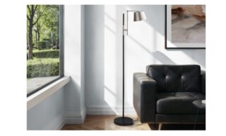Floor Lamp Black Metal  (I 9693)