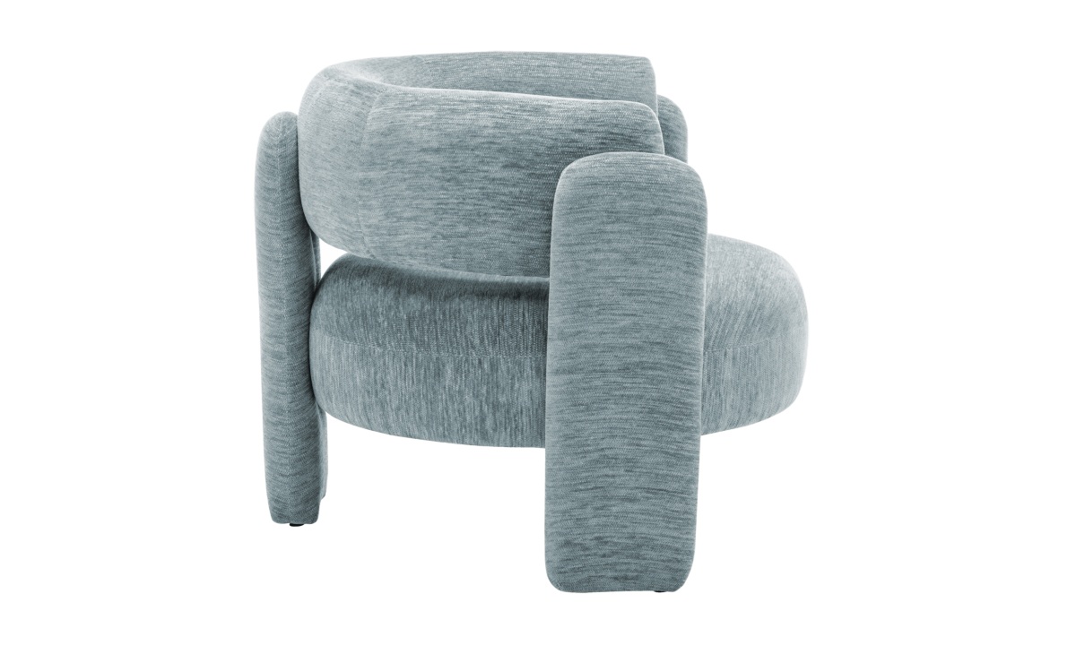 Accent Chair - Light Blue (I 8017) - Image 3