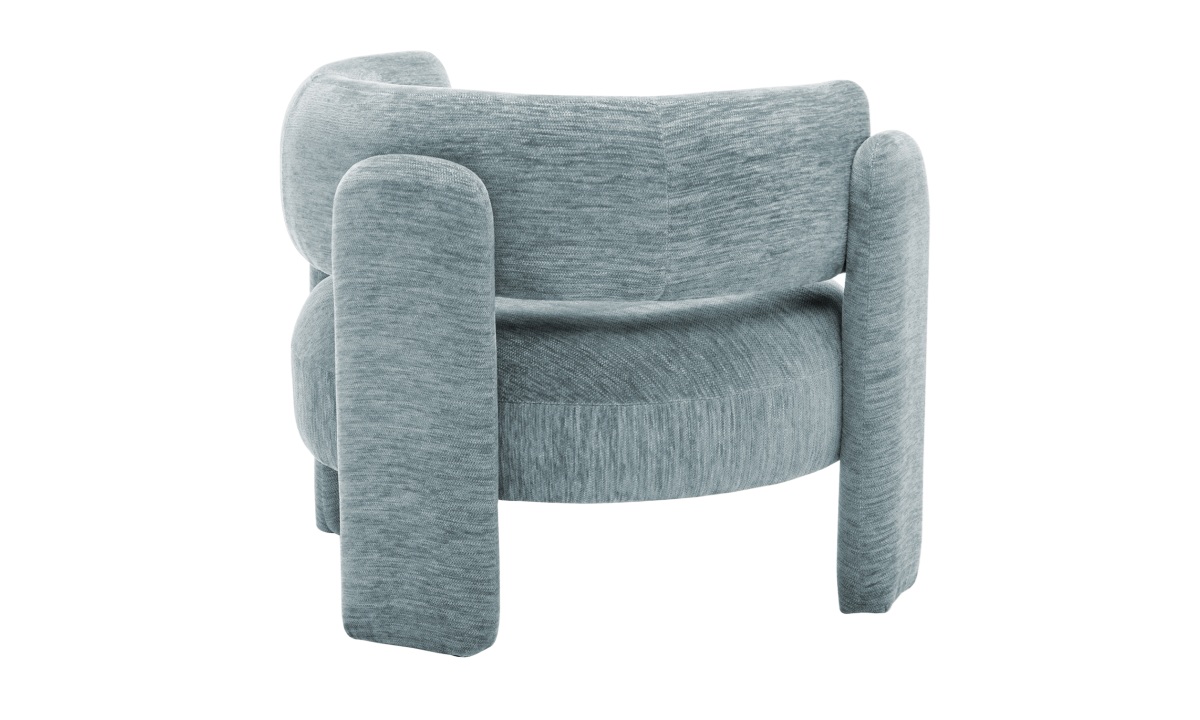 Accent Chair - Light Blue (I 8017) - Image 4