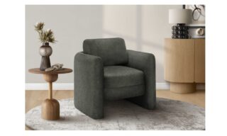 Accent Chair - Dark Grey (I 8095)